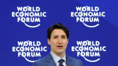 Canada's Prime Minister Justin Trudeau attends the World Economic Forum (WEF) annual meeting in Davos