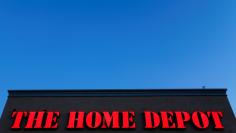 FILE PHOTO -  The logo of Home Depot is seen in Encinitas, California April 4, 2016.  REUTERS/Mike Blake/File Photo    