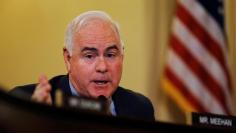 FILE PHOTO - U.S. Representative Patrick Meehan (R-PA) debates the legality of President Obama's executive action on immigration with U.S. Department of Homeland Security Secretary Jeh Johnson during a House Homeland Security Committee hearing on Capitol