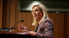 U.S. Secretary of Homeland Security Kirstjen Nielsen testifies to the Senate Judiciary Committee in Washington